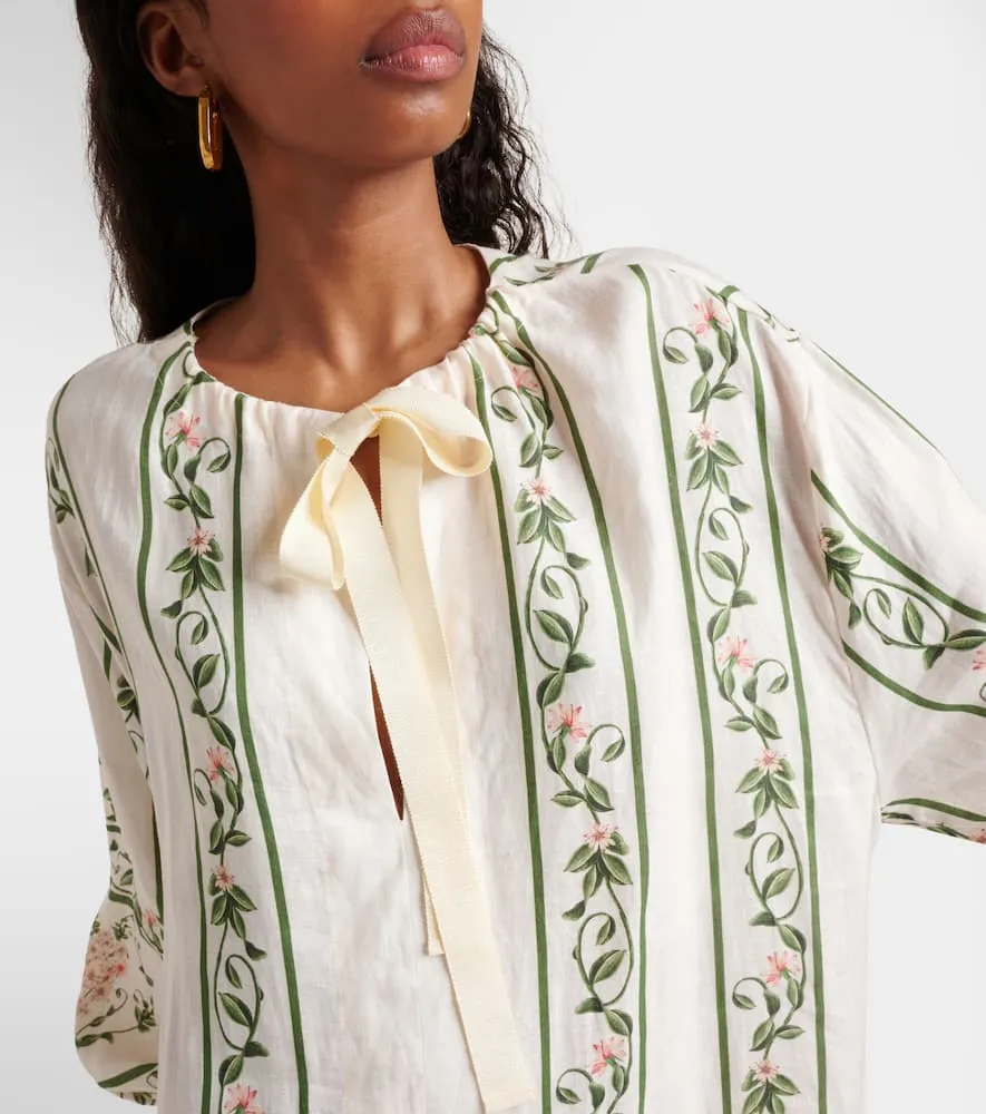 Agua by Agua Bendita Zircon Margarita Amanecer cotton kaftan
