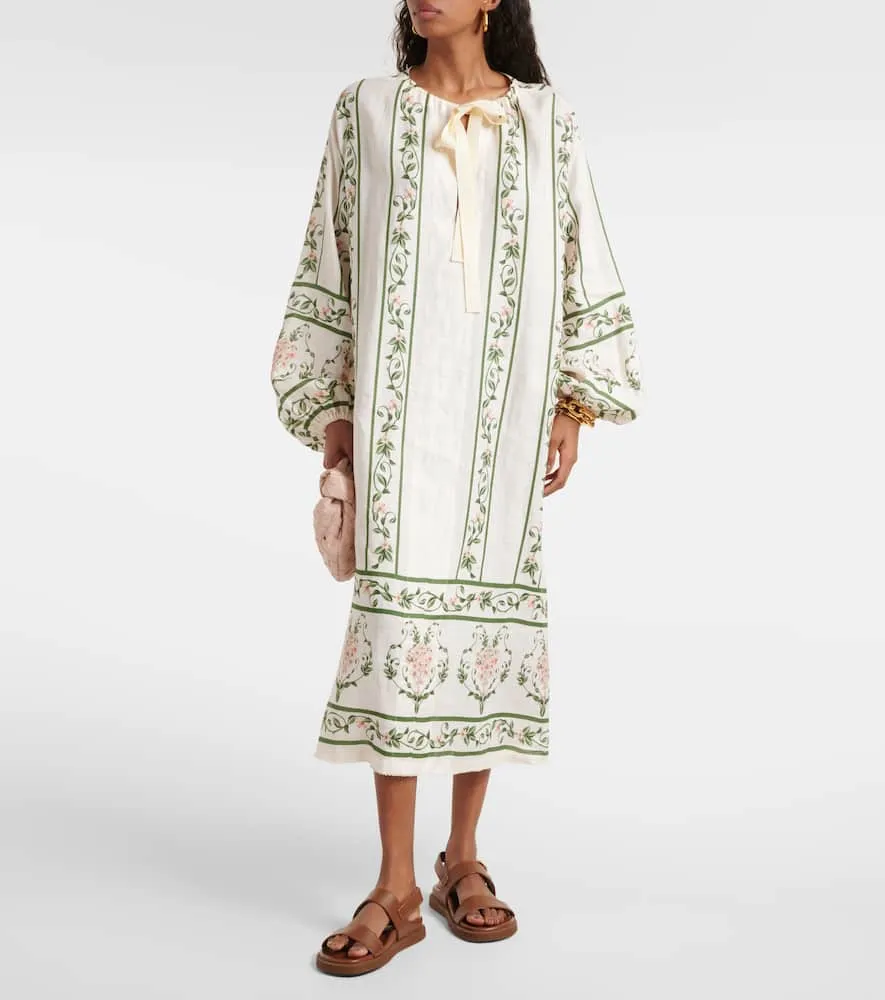 Agua by Agua Bendita Zircon Margarita Amanecer cotton kaftan