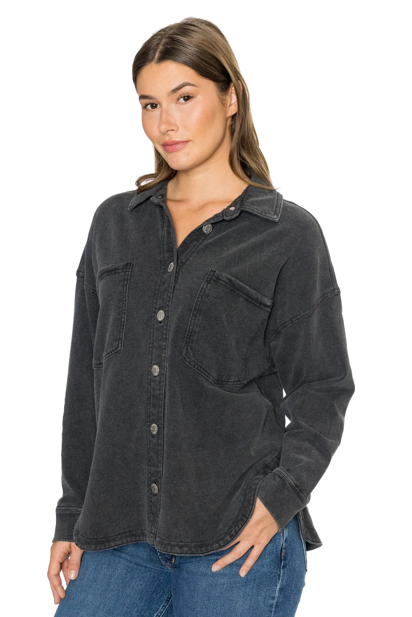 All Day Knit Denim Jacket