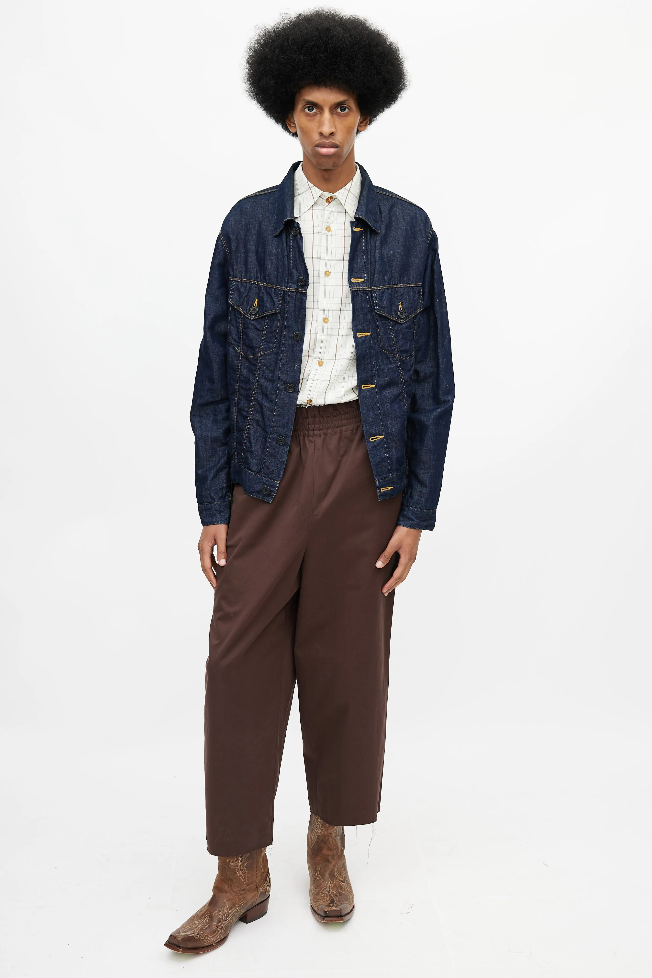 Blue Denim Shirt Jacket