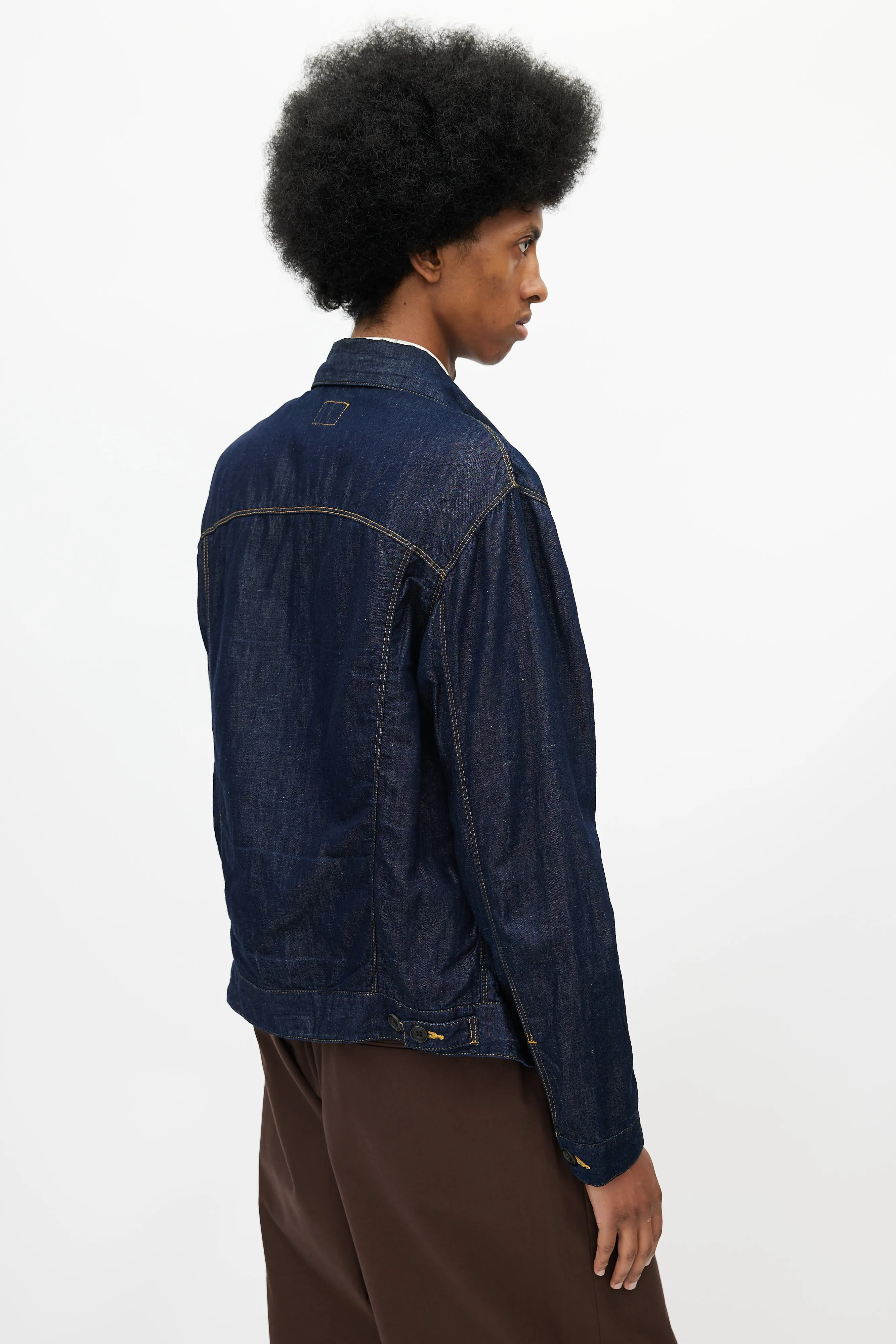 Blue Denim Shirt Jacket