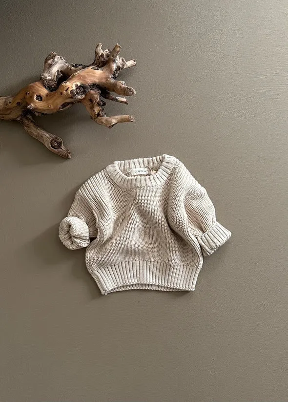 CHUNKY SWEATER | NATURE