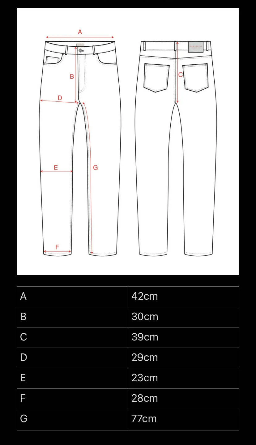 Fish scale denim