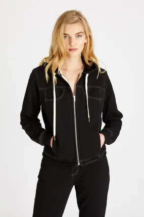 Jenna Hoodie in Black