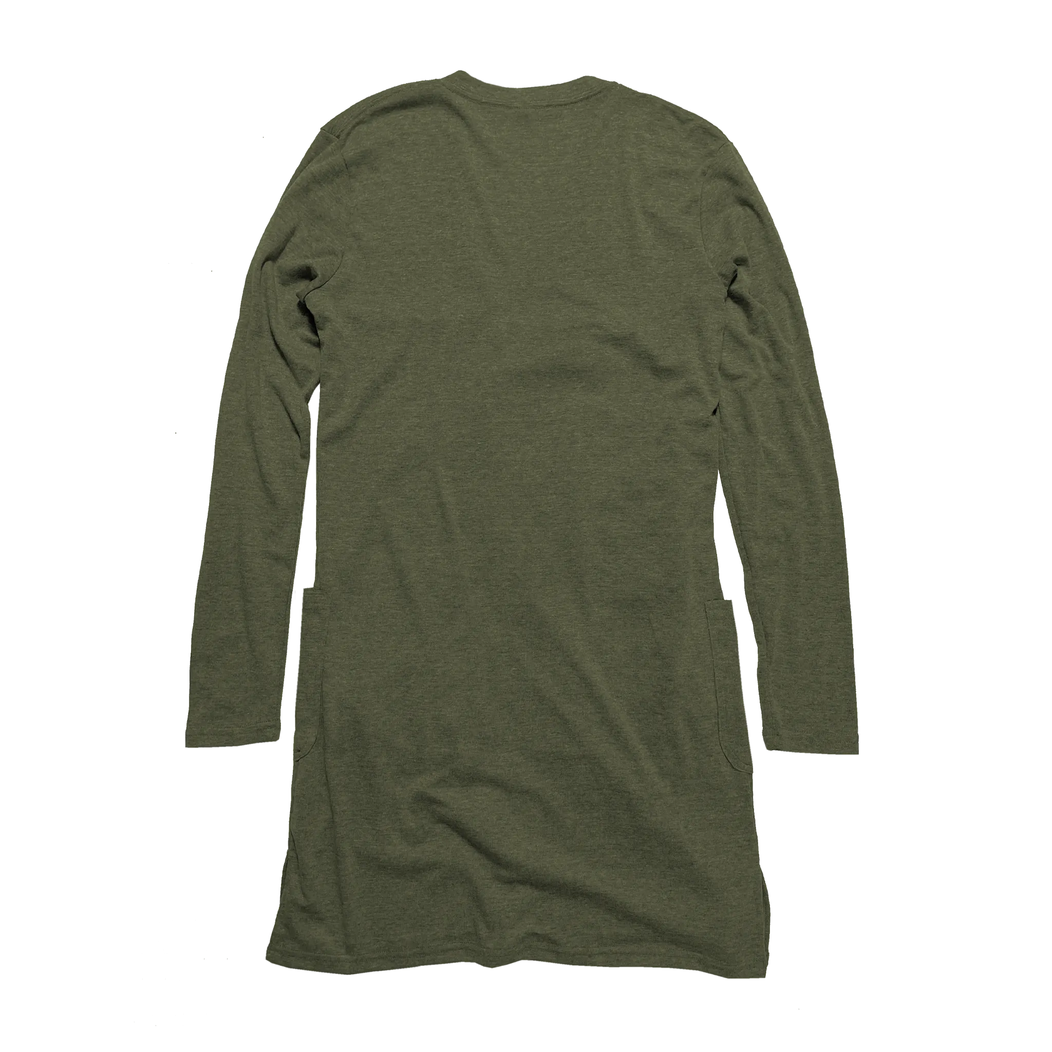 Ladies Eco-Triblend Rib Cardigan
