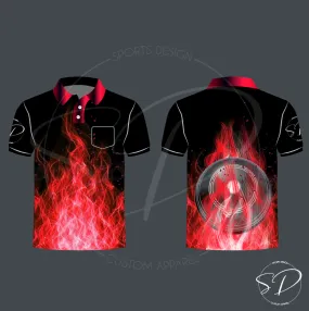Lawn Bowl Flame Shirt
