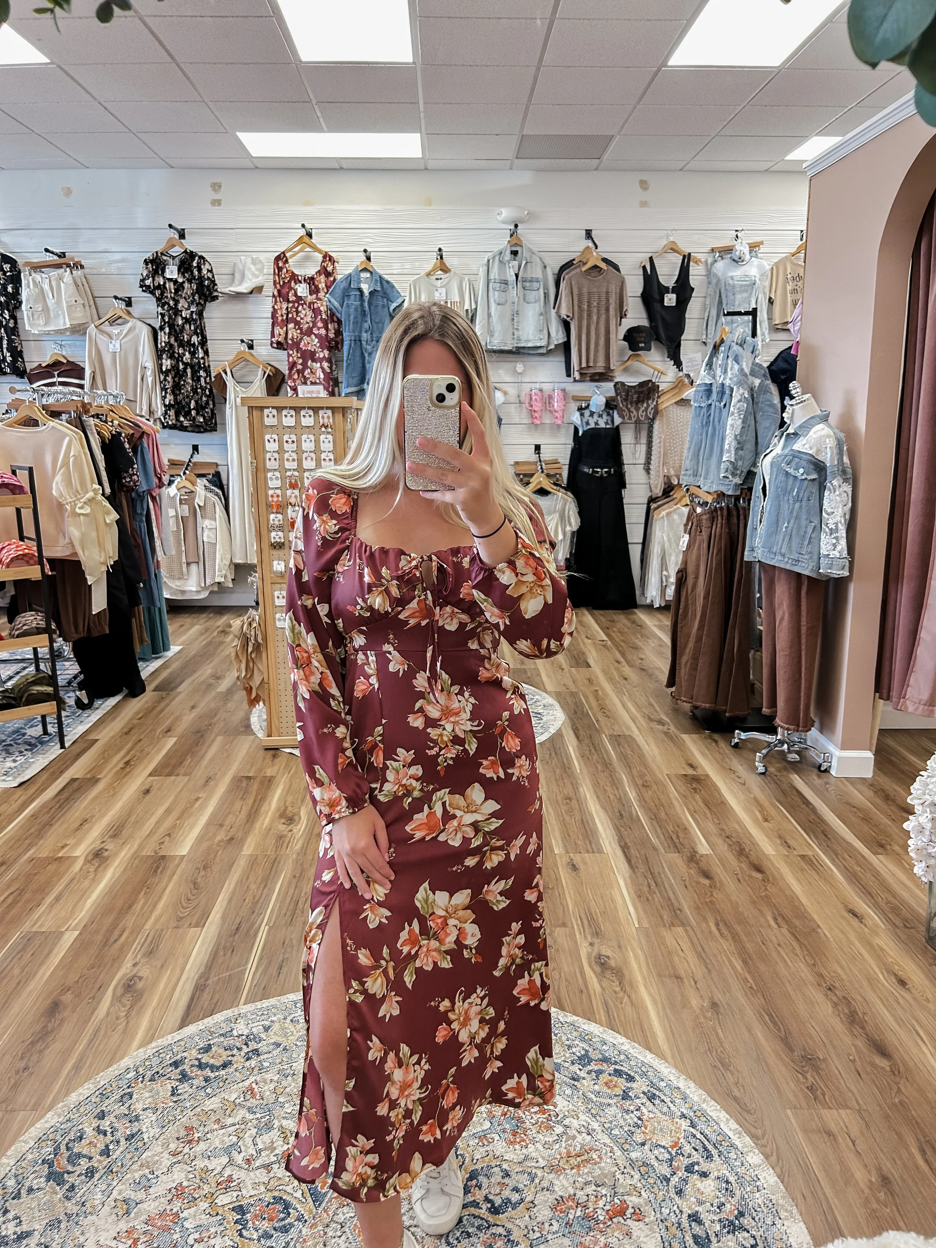 Lawson Burgundy Dress