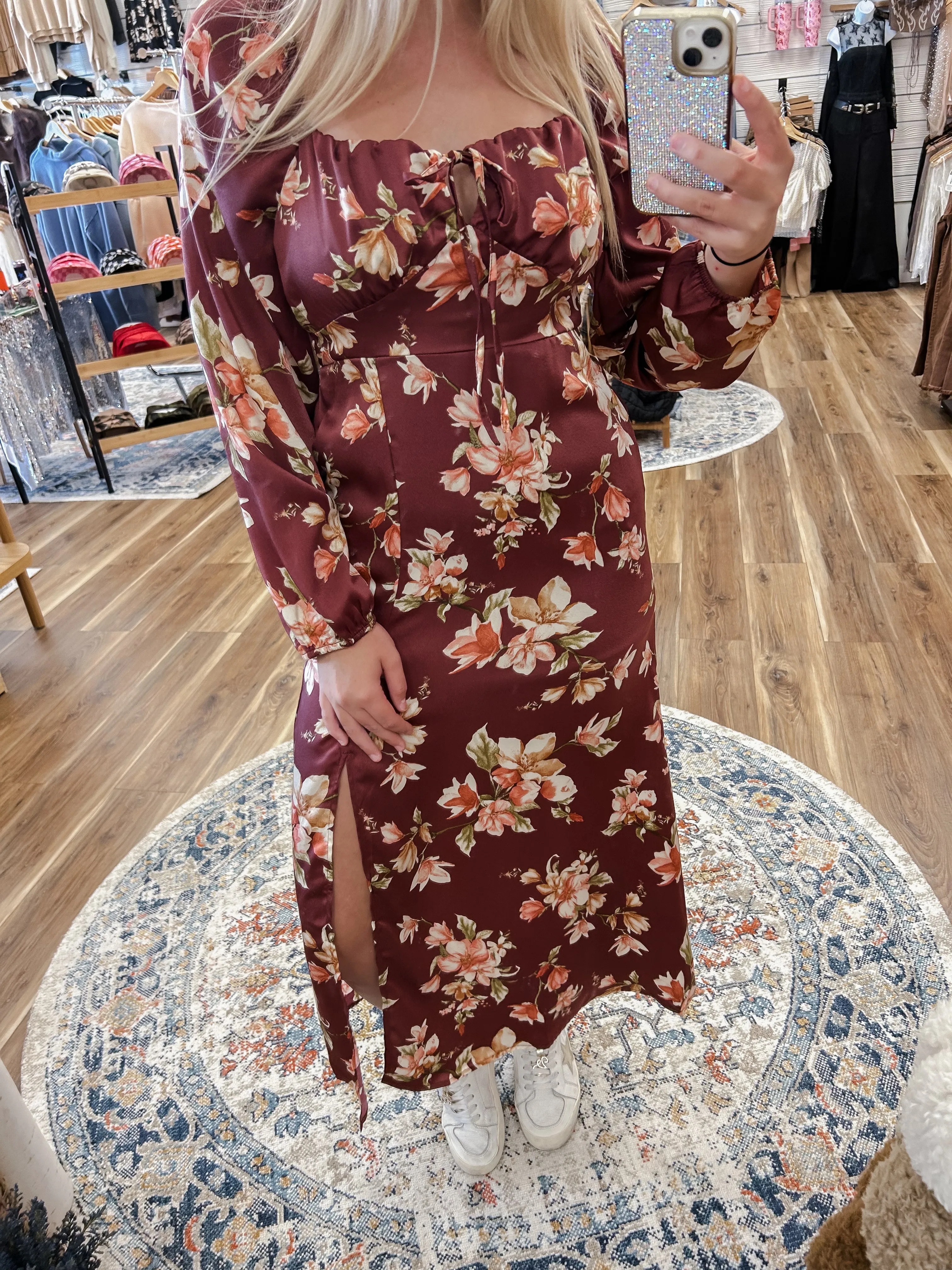 Lawson Burgundy Dress