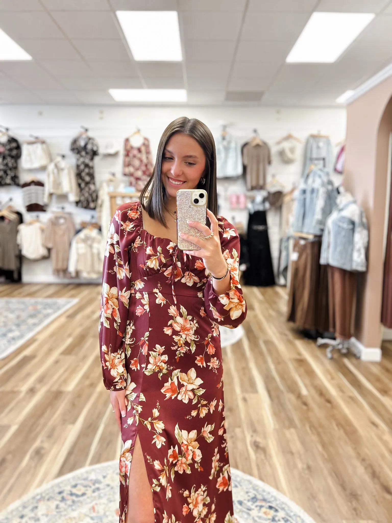 Lawson Burgundy Dress