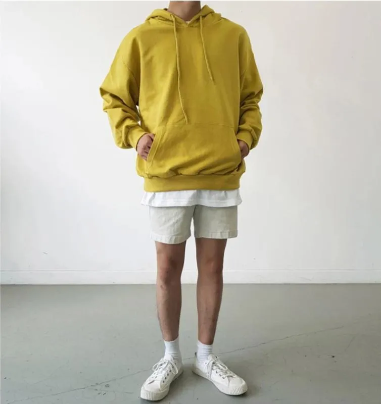 Men's Autumn Fleece Warm Loose Hoodie