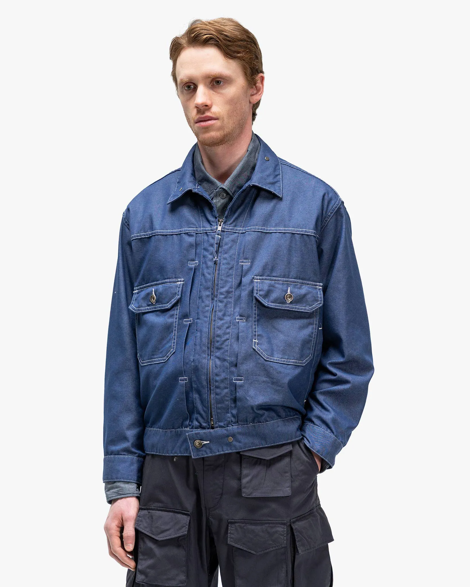 Trucker Jacket CP Denim Indigo