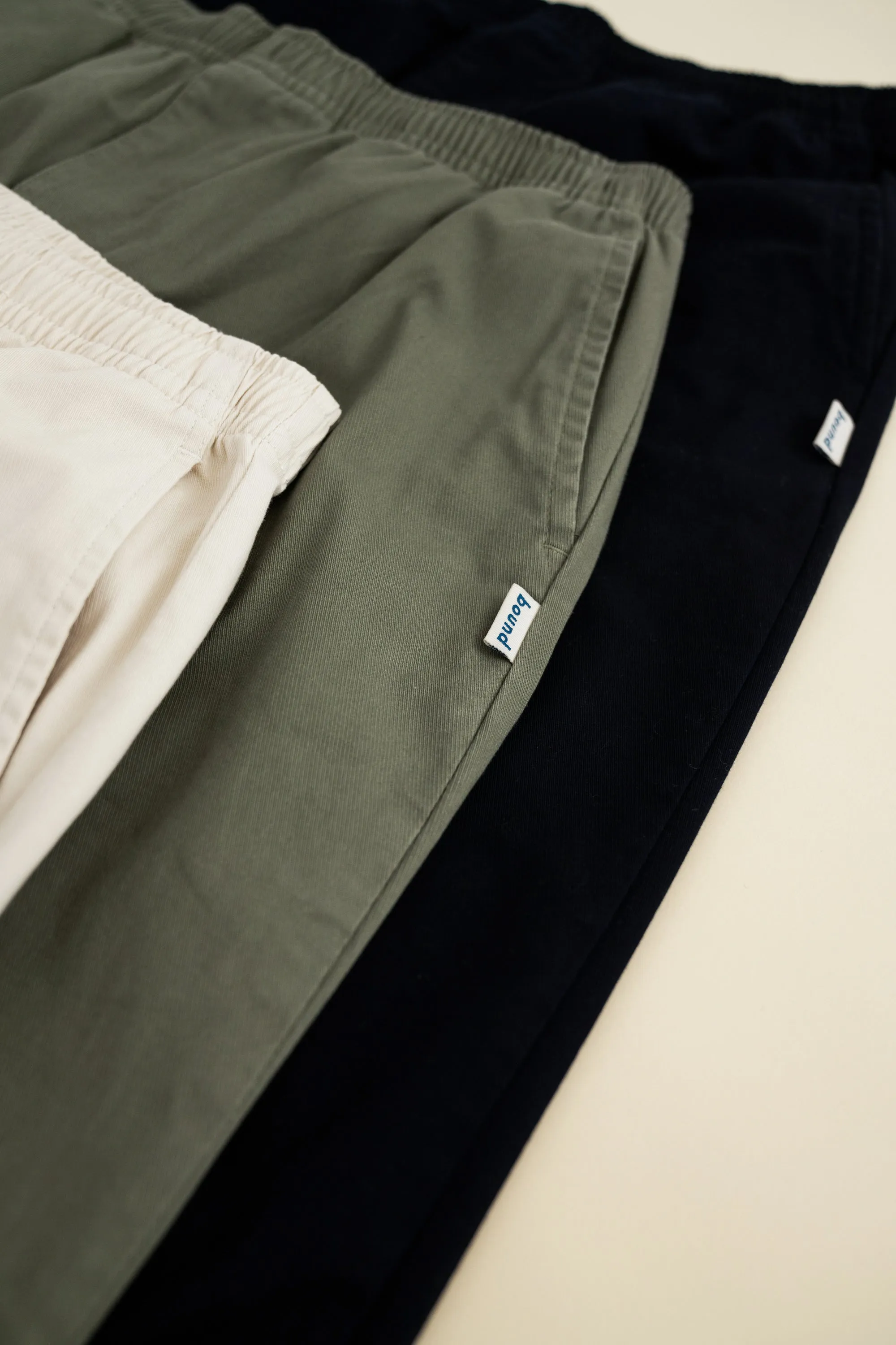 WILLIAM STAPLE COTTON TROUSER - OLIVE